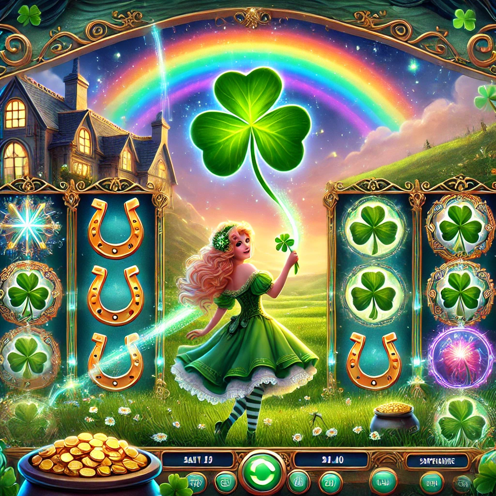 Lucky Ladys Clover Irish Tale 